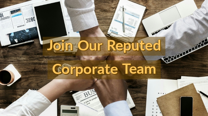 Join Our Reputed Corporate Team