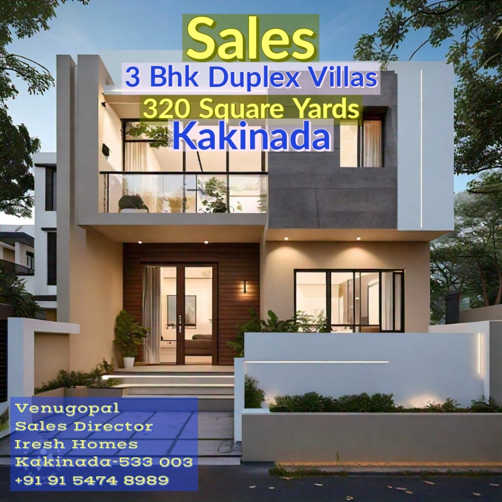 3 BHK Duplex Villas with 320 Square Yards