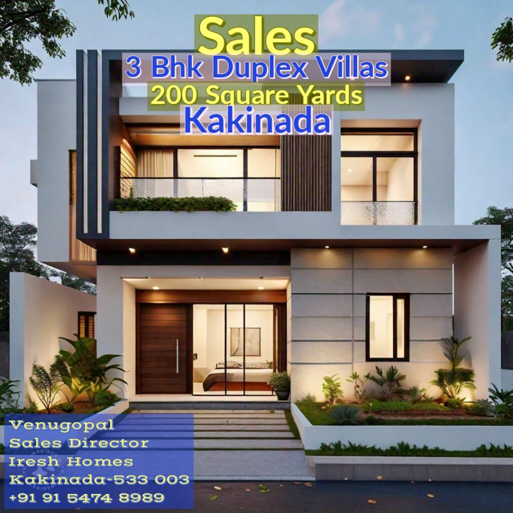 3 BHK Duplex Villas with 200 Square Yards