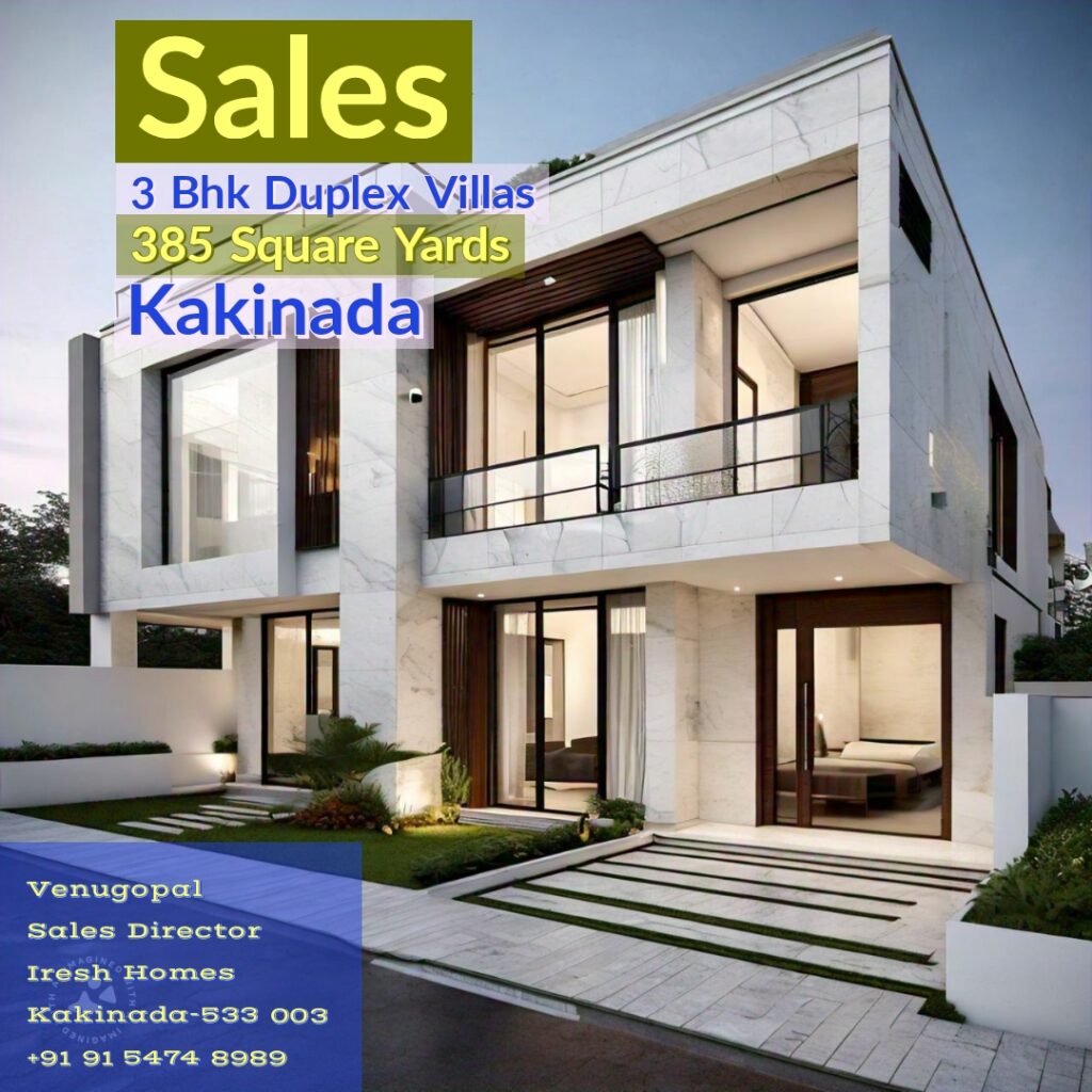 3 BHK Duplex Villas with 385 Square Yards