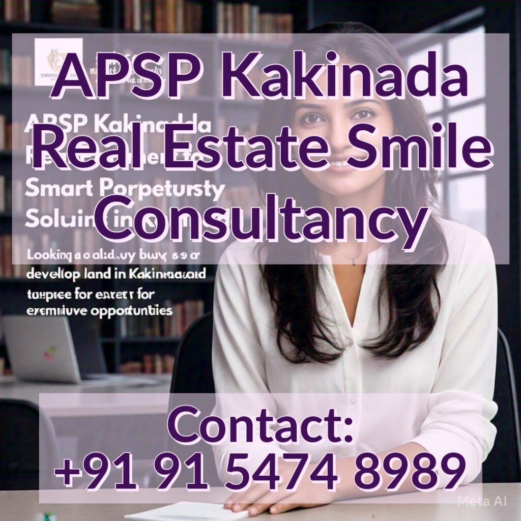 APSP Kakinada Real Estate Smile Consultancy