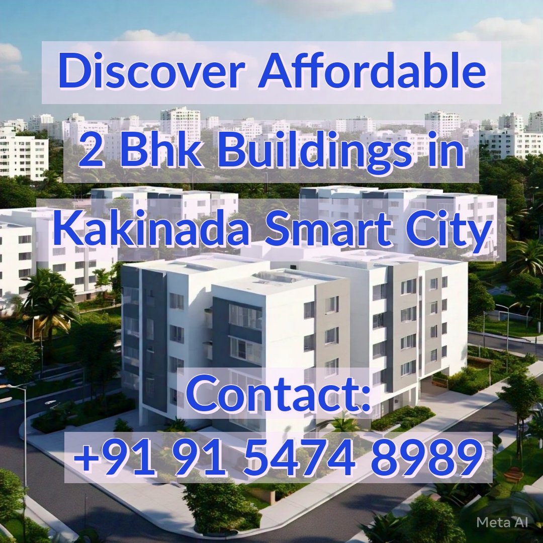 Photo inspiration: Fresh Look at Discover Affordable 2 Bhk Buildings In Kakinada Smart City Iresh