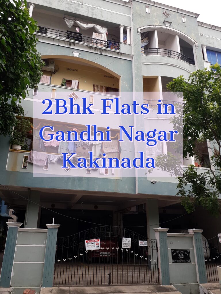 2 BHK Flats in Gandhi Nagar Kakinada