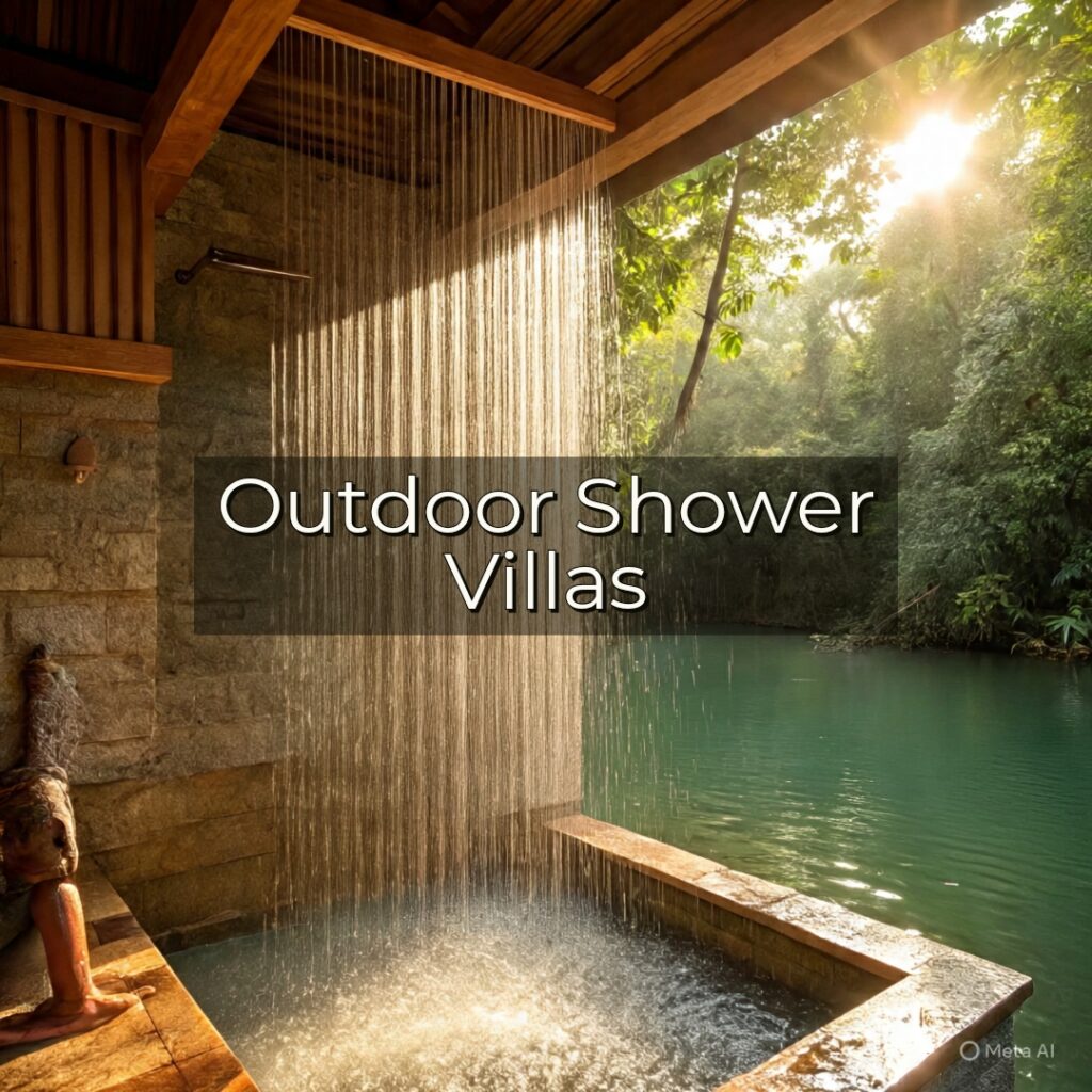 Outdoor Shower Villas