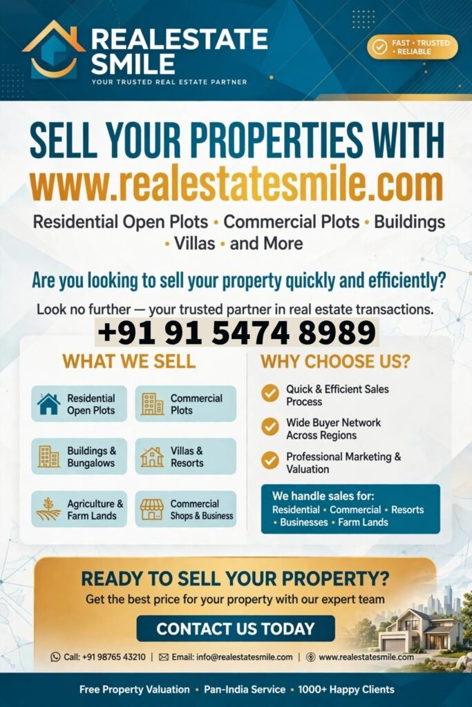 Sell Your Property With Real Estate Smile